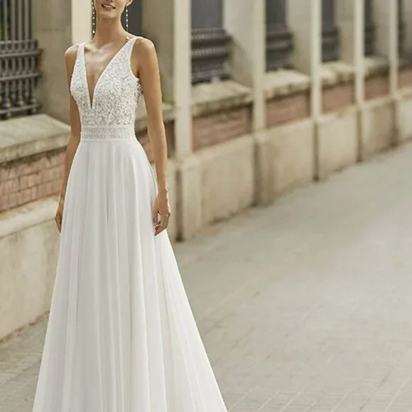 Wedding Dress - Rosa Clara Fanya-50% OFF - Size bridal 12 (New with tags)